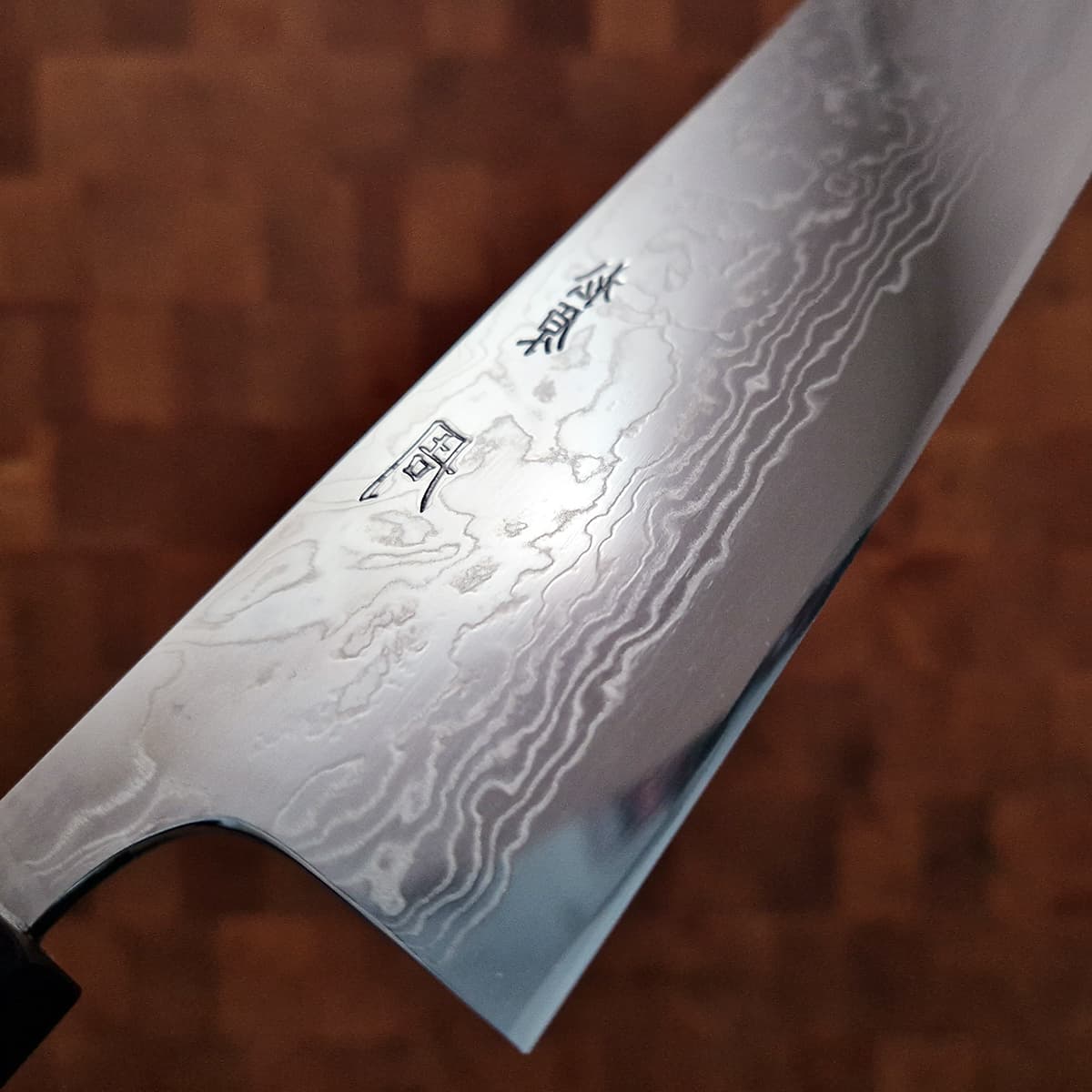 18cm Grønnsakskniv (Santoku) X-damask ZDP189 - MATSUBARA TANAKA bilde 5