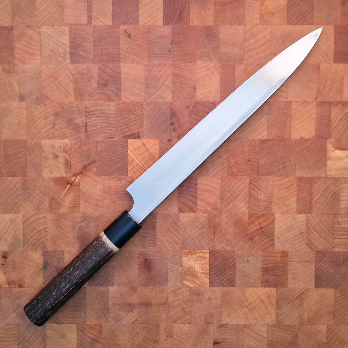 27cm Yanagiba, Shirogami II (Laminat) - SHIRO KAMO bilde 3