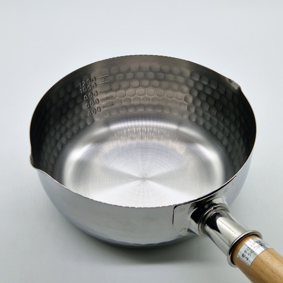 Gryte japansk, hamret "Yukihira", 18cm - Yoshikawa bilde 2