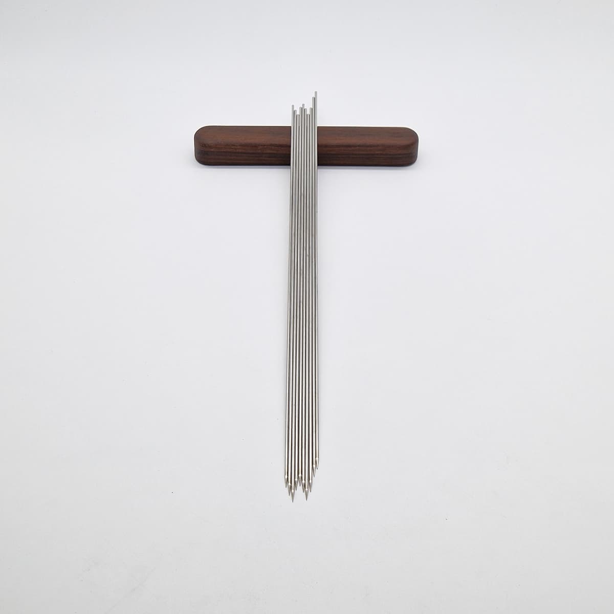 Grillspyd, metall, "Yaki-gushi" 30cm x 1,6mm - 10 stk bilde 3