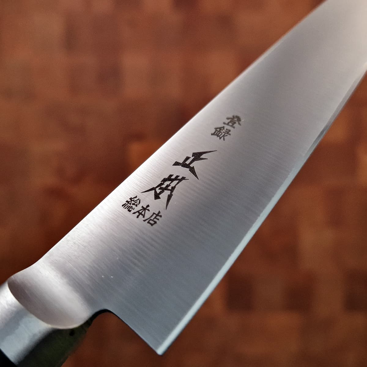 12cm universalkniv, Virgin Carbon, inkl Saya - MASAMOTO bilde 3