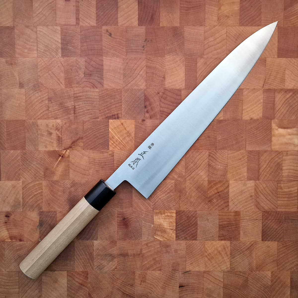 27cm Kokkekniv (Gyoto), "swedish steel", inkl Saya - MASAMOTO