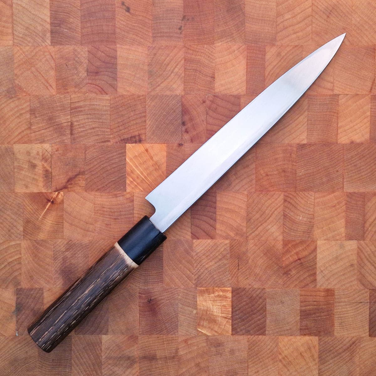 21cm Yanagiba, Shirogami II (Laminat) - SHIRO KAMO bilde 5
