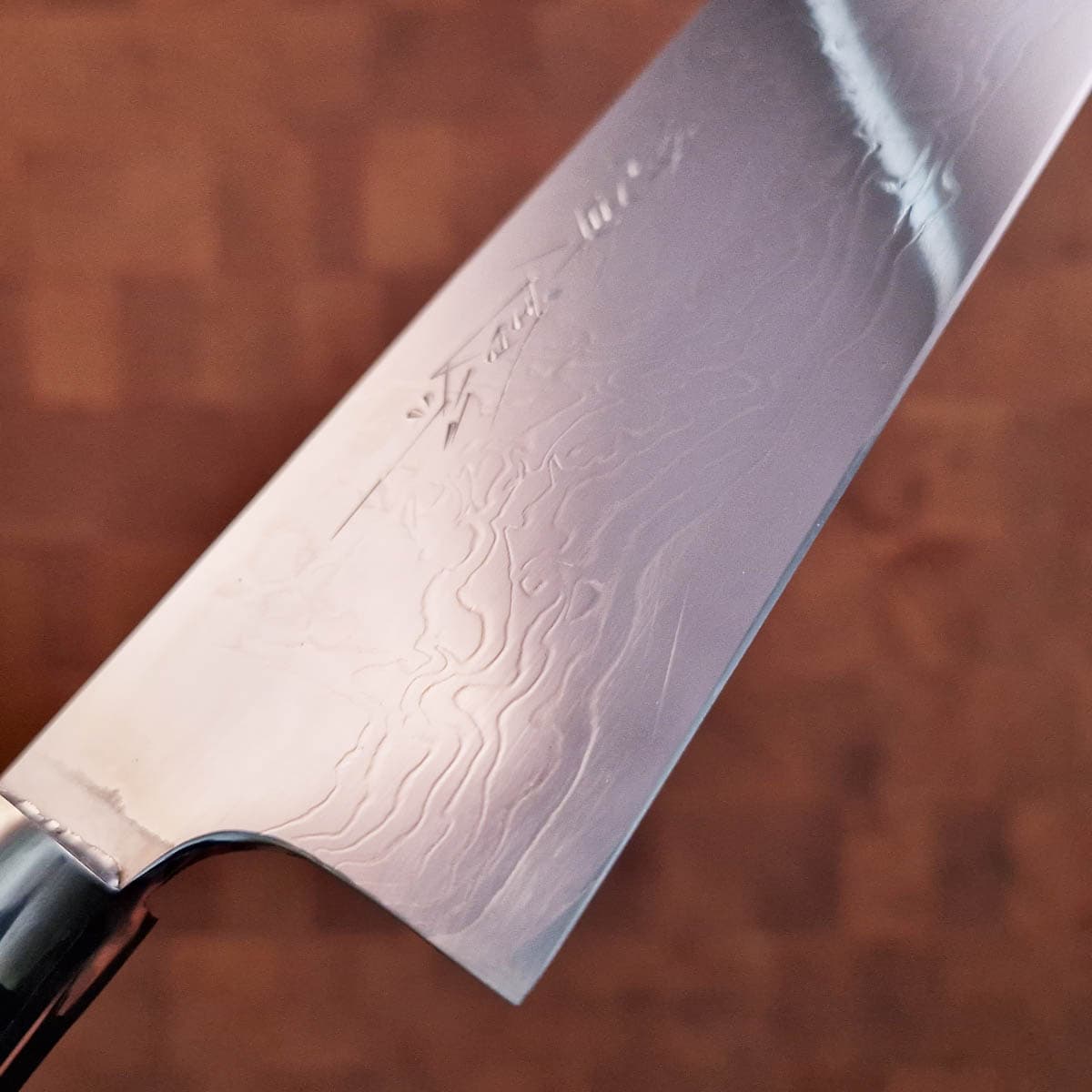 27cm Kiritsuke, Damask ZDP189 - MATSUBARA TANAKA bilde 6