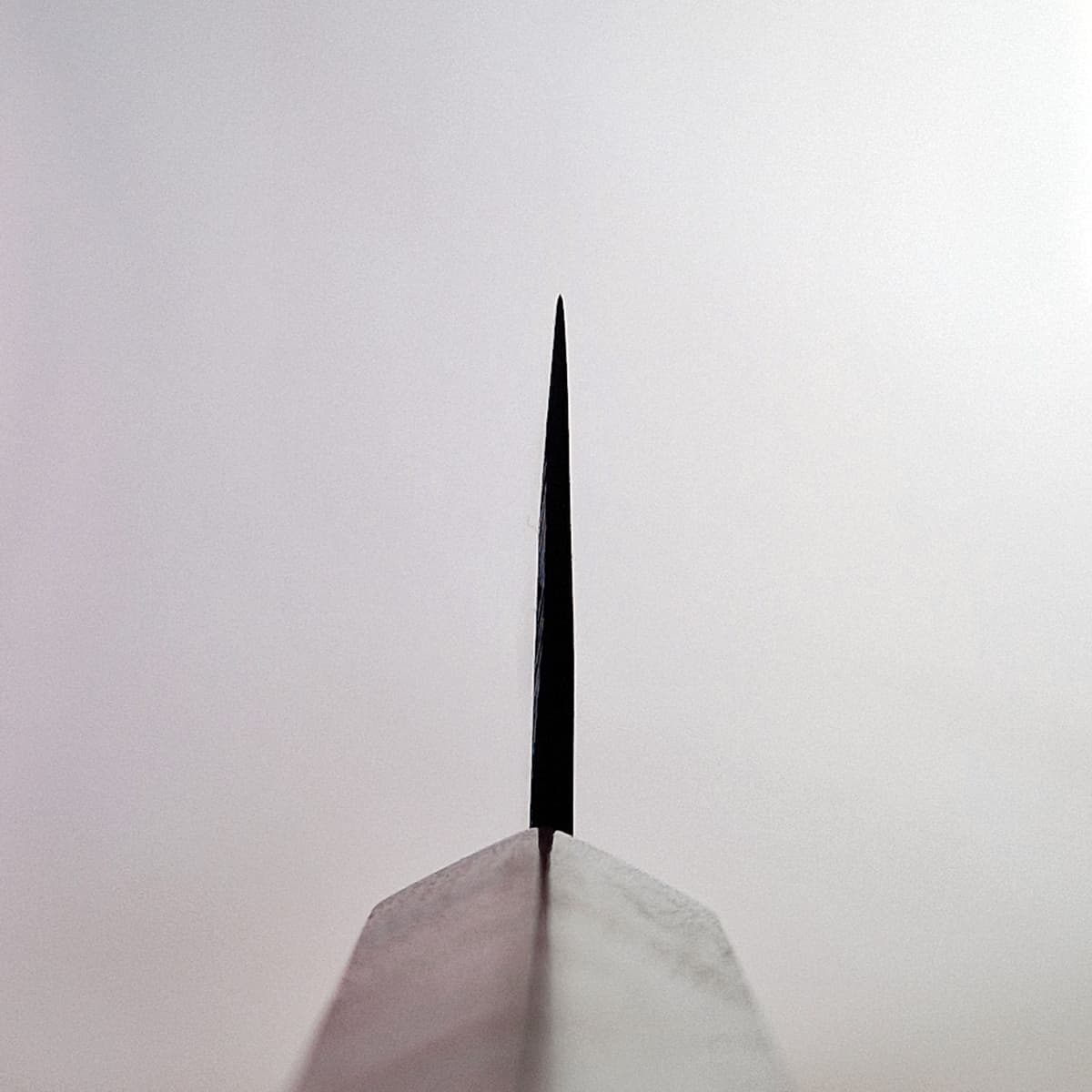 16,5cm Grønnsakskniv (Santoku) Shirogami, Custom - No Factory bilde 3