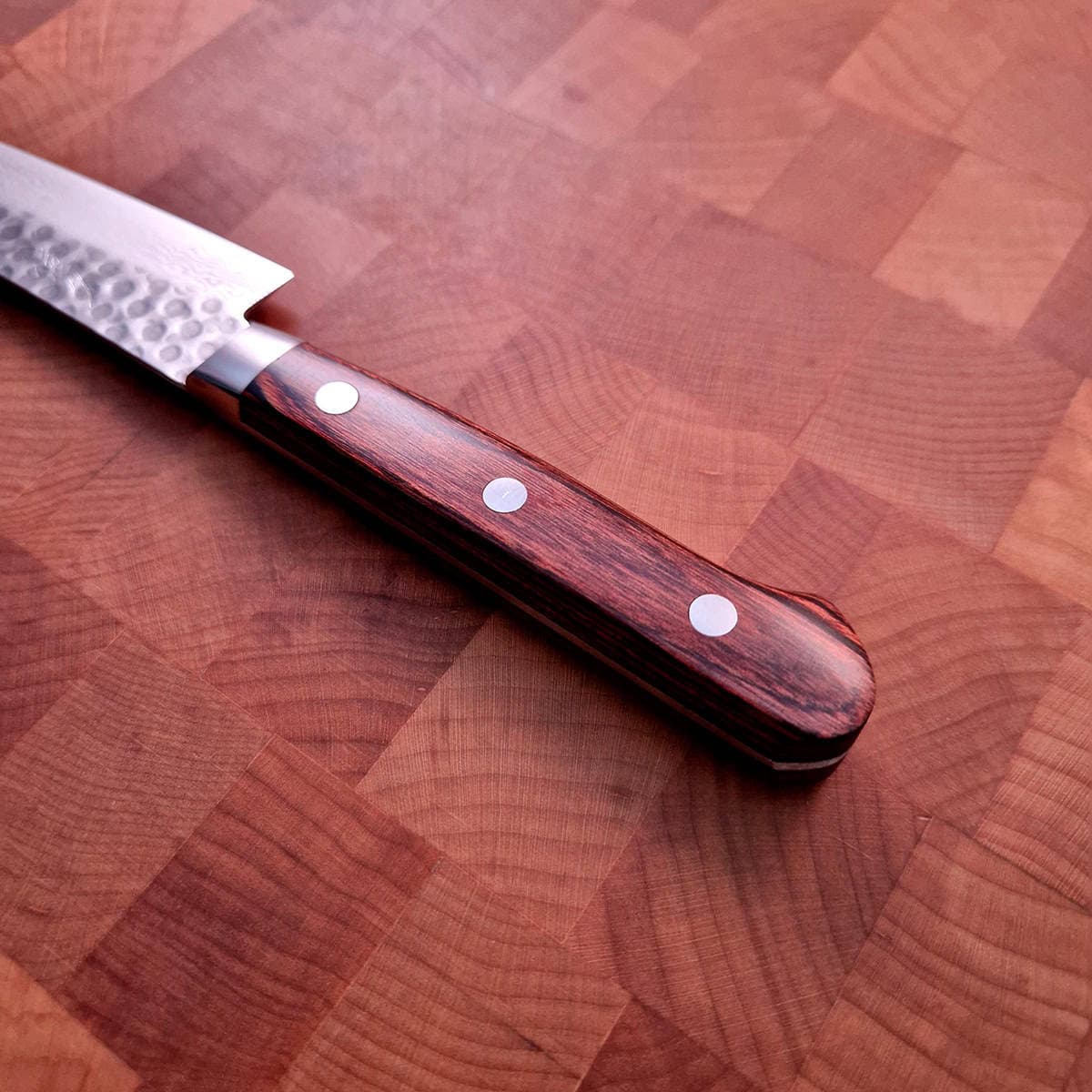 13.5cm Universalkniv VG10, Hamret/Damask - HARUYUKI bilde 3