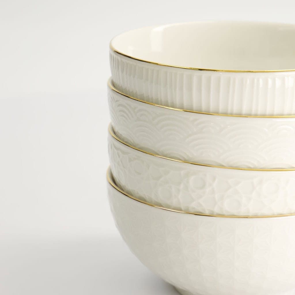Nippon White Tayo Skåler (4 stk.) i gaveeske – Tokyo design studio bilde 3