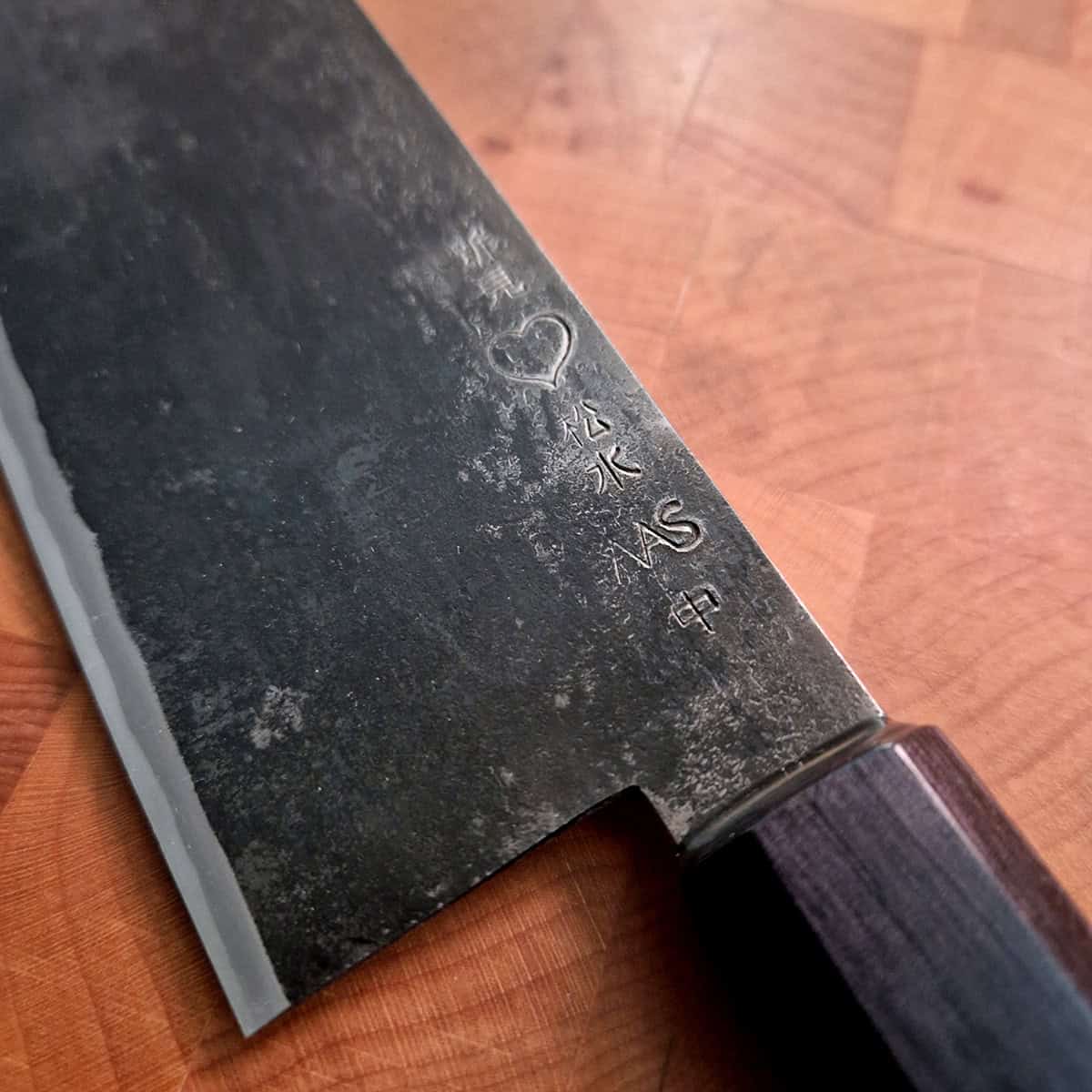 12,5-13,5cm Nakiri, Super Aogami, NAS - TAKEDA bilde 5