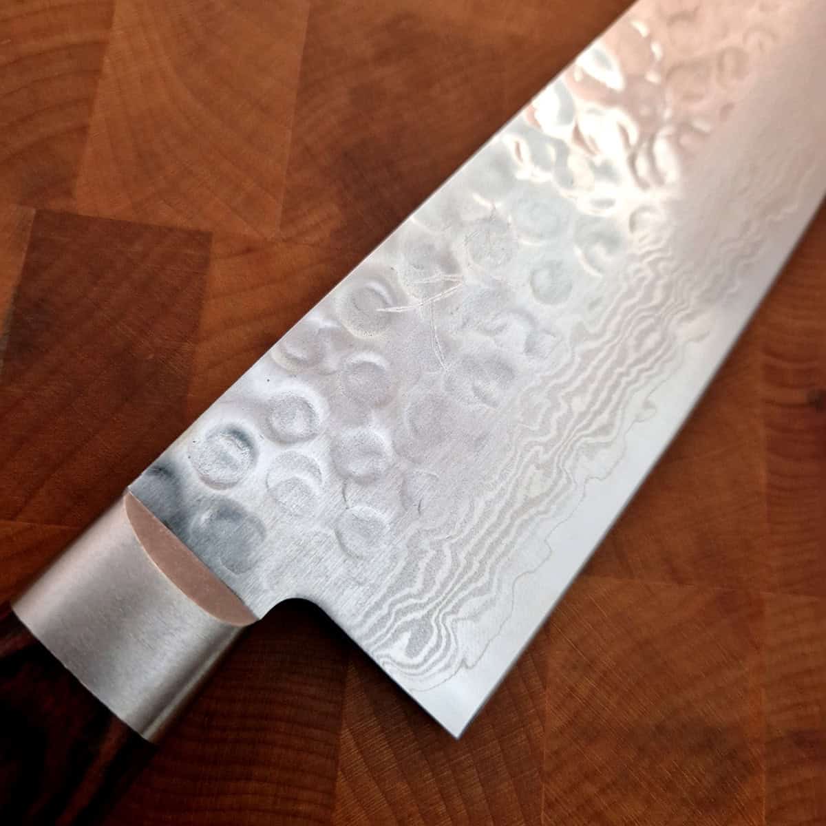 21cm Kokkekniv VG10, Hamret/Damask - HARUYUKI bilde 2