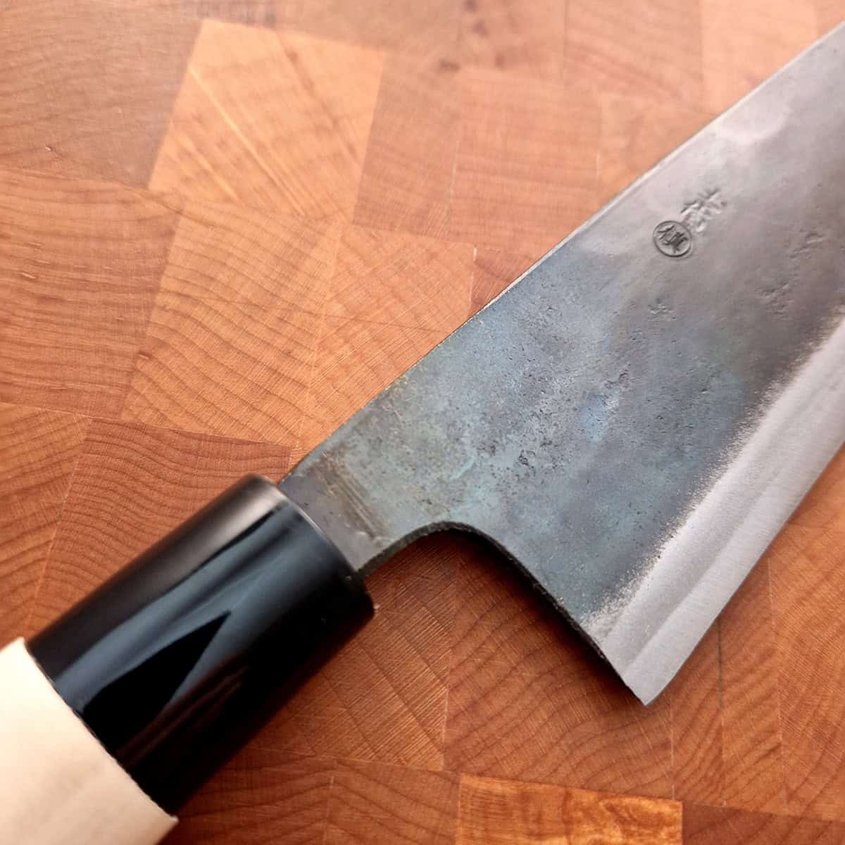 24cm Kokkekniv Shirogami - No Factory bilde 2
