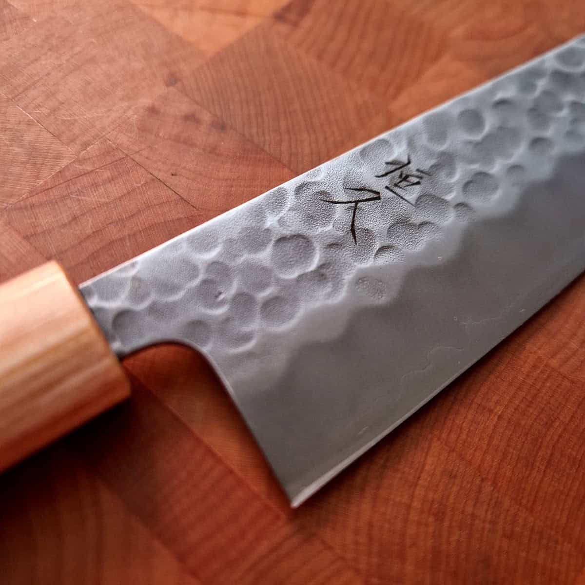 16,5cm Grønnsakskniv (Santoku) Shirogami II - HARUYUKI bilde 2