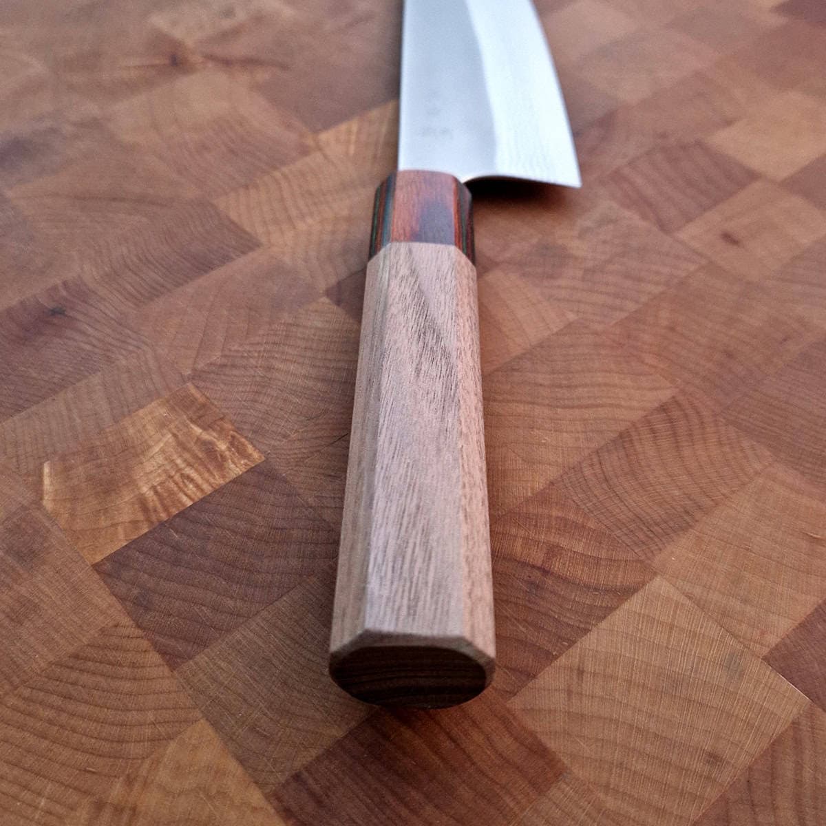 16,5cm Grønnsakskniv (Santoku) Nashiji Suminigashi, VG10 - YOSHIMI KATO bilde 3