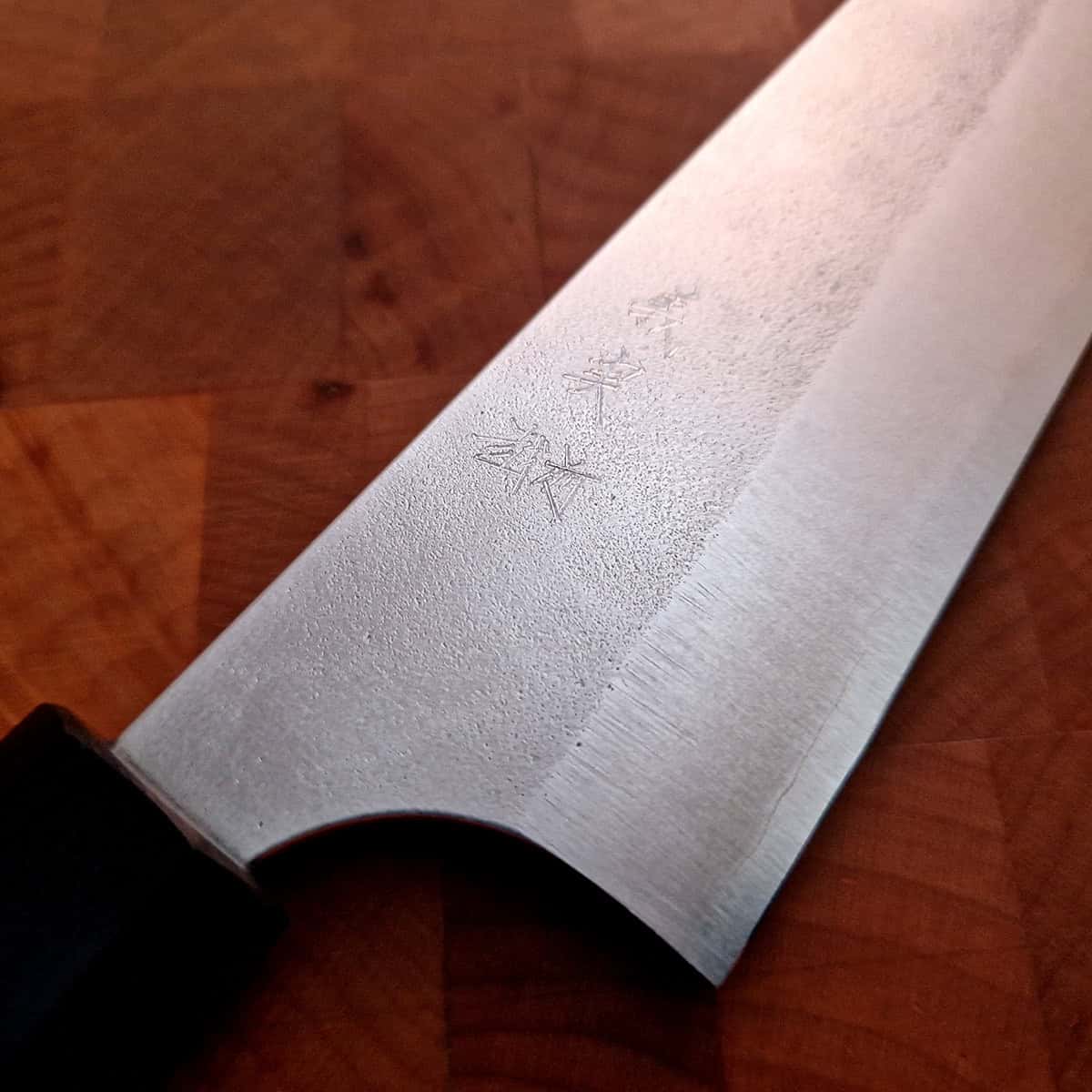 18cm Kokkekniv Nashiji, Super Aogami - YOSHIMI KATO bilde 2