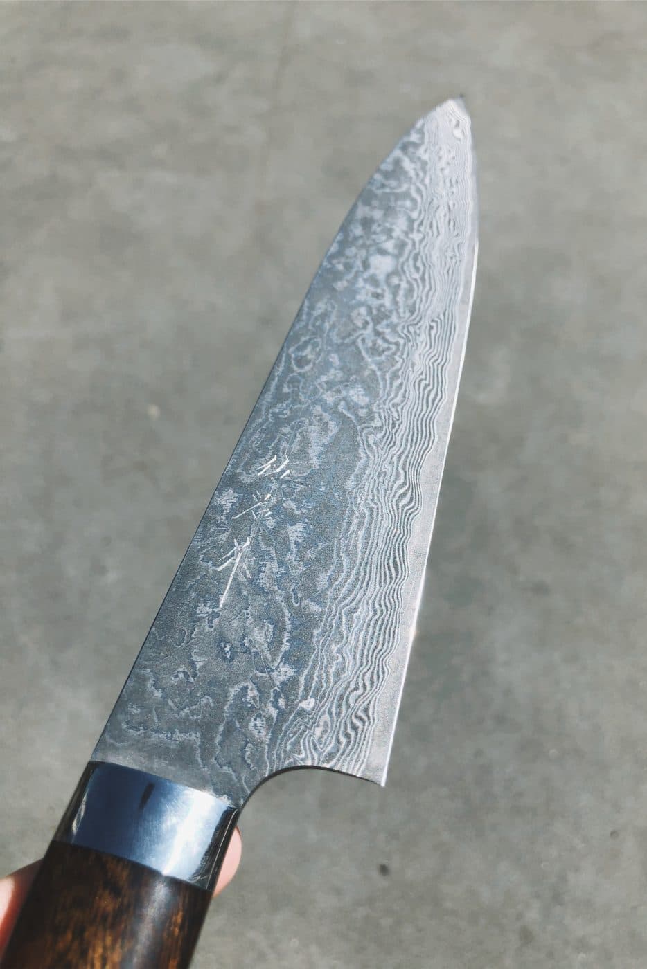 21cm Kokkekniv "Ironwood" damask, R2 - SAJI bilde 2
