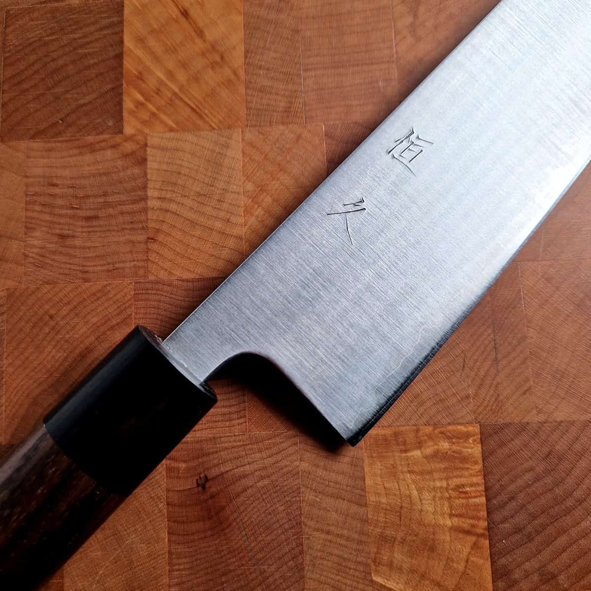 24cm Gyuto Migaki, Super Aogami - HARUYUKI bilde 2