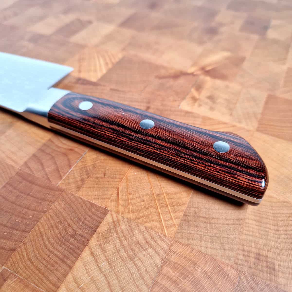 24cm Kokkekniv Damask - Miki Hamono bilde 3