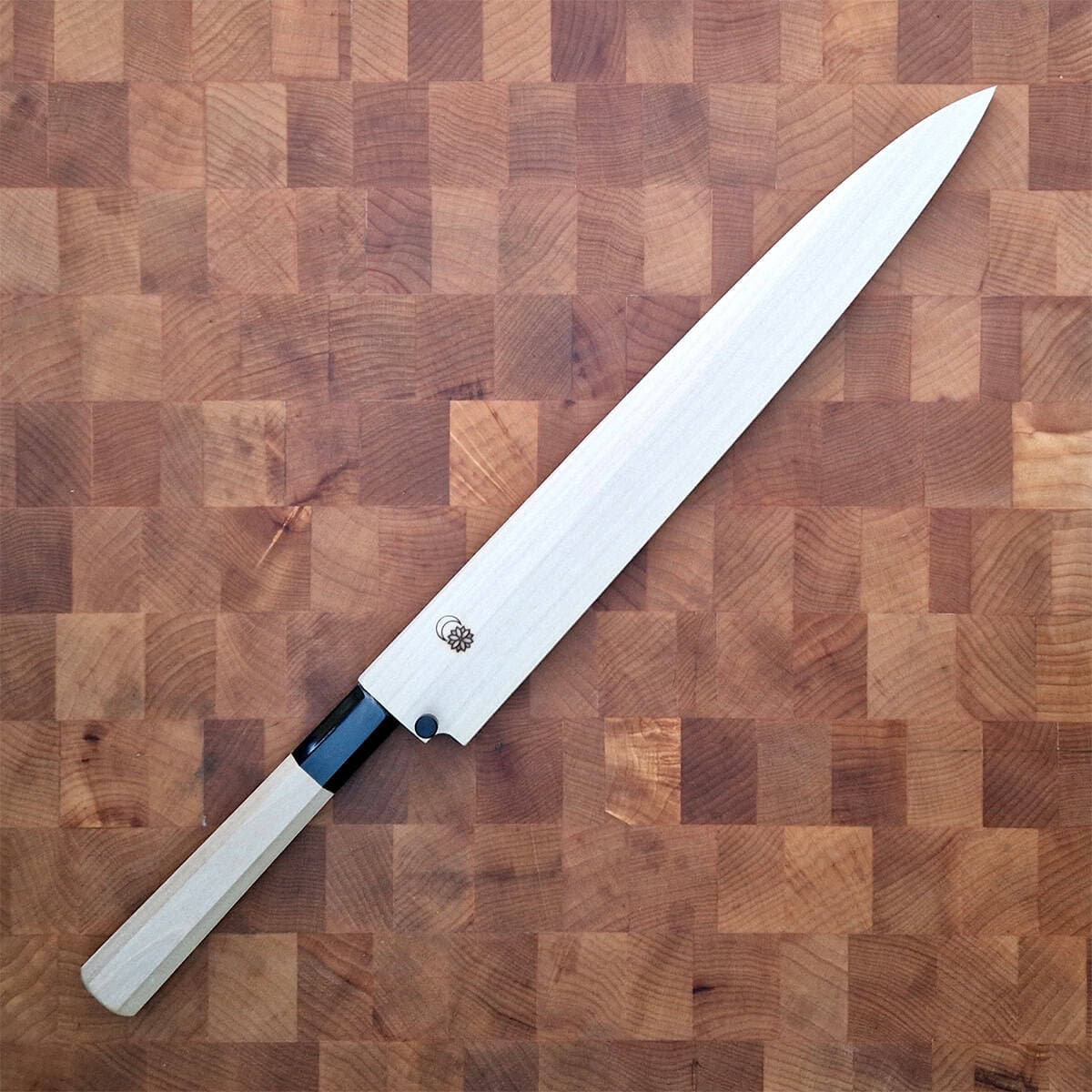 27cm Yanagiba, Shirogami II, inkl Saya - SAKAI KIKUMORI bilde 4