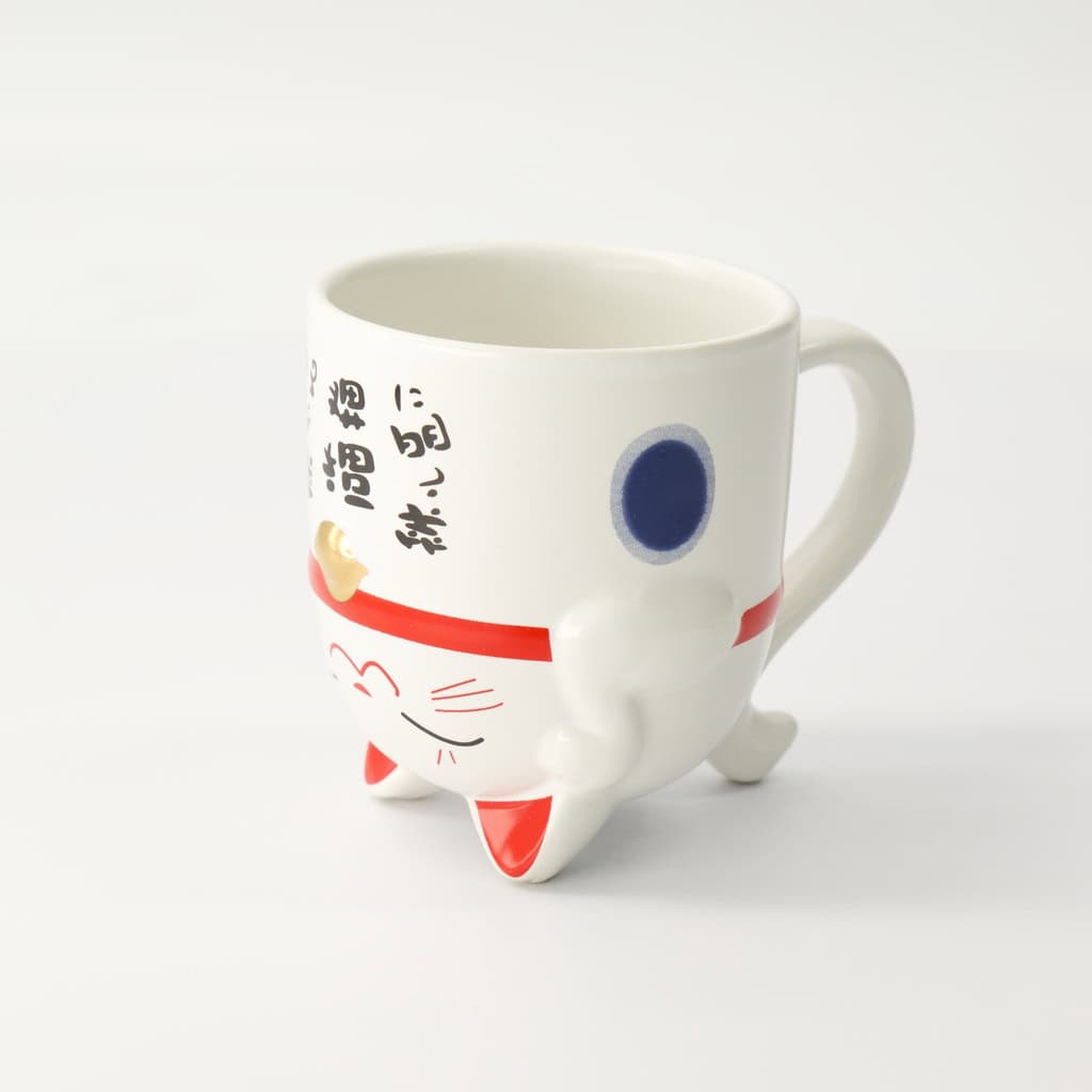 Kopp Kawaii "Lucky Blue Cat" 350ml - Tokyo design studio bilde 3