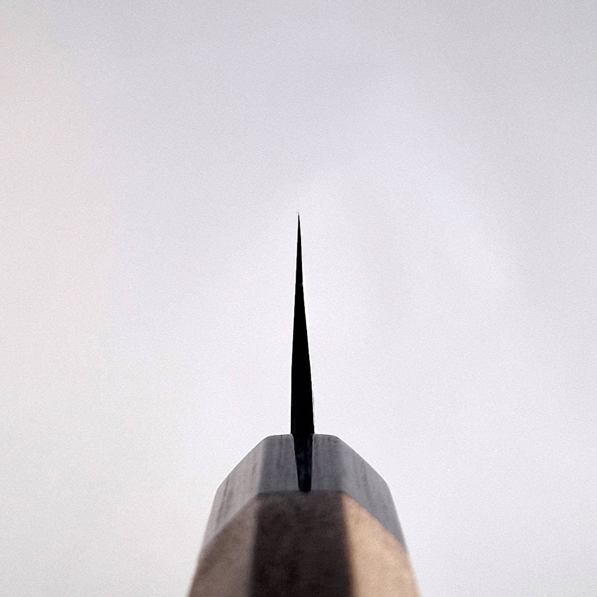 27cm Sujihiki Nashiji, Super Aogami - YOSHIMI KATO bilde 5
