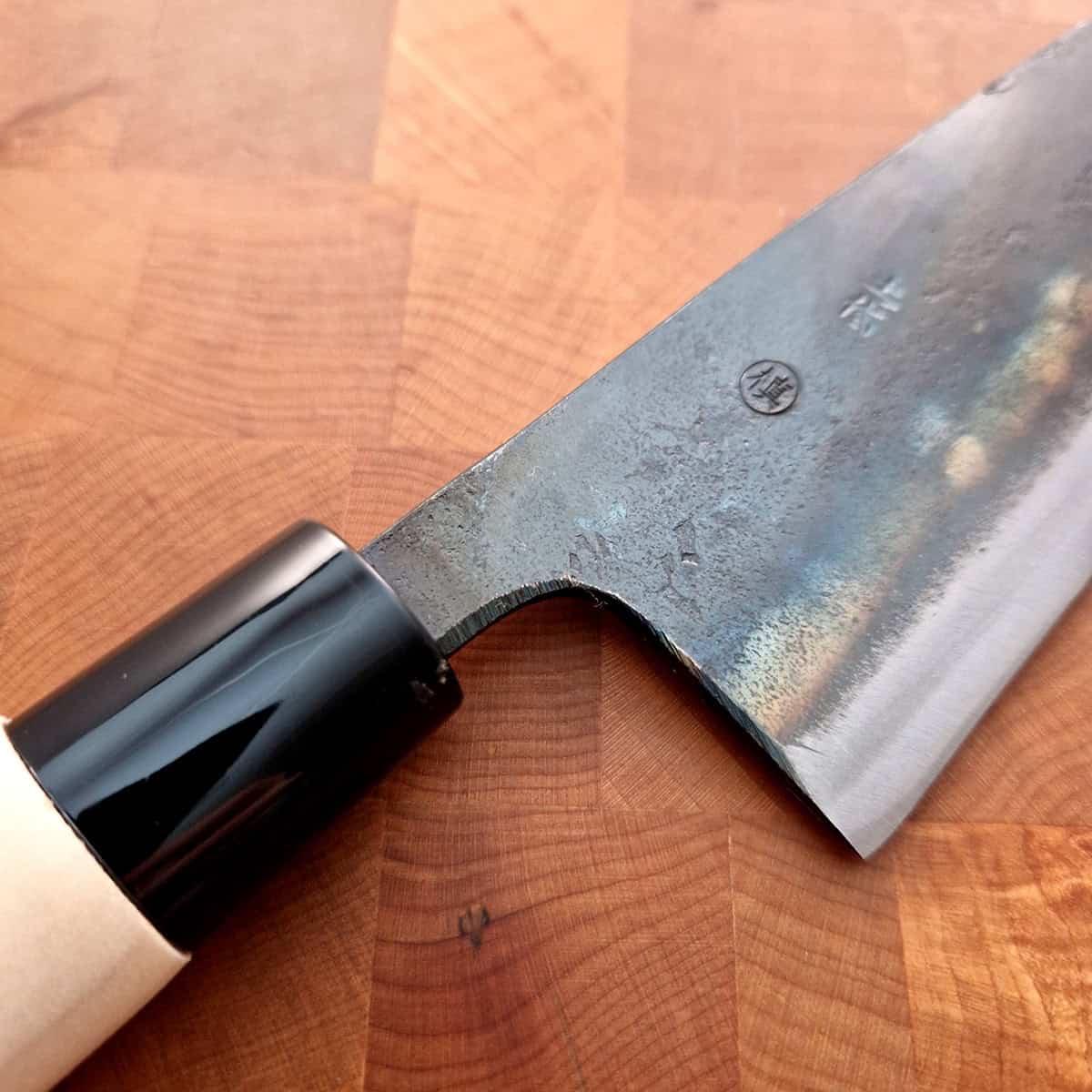 21cm Kokkekniv Shirogami - No Factory bilde 2