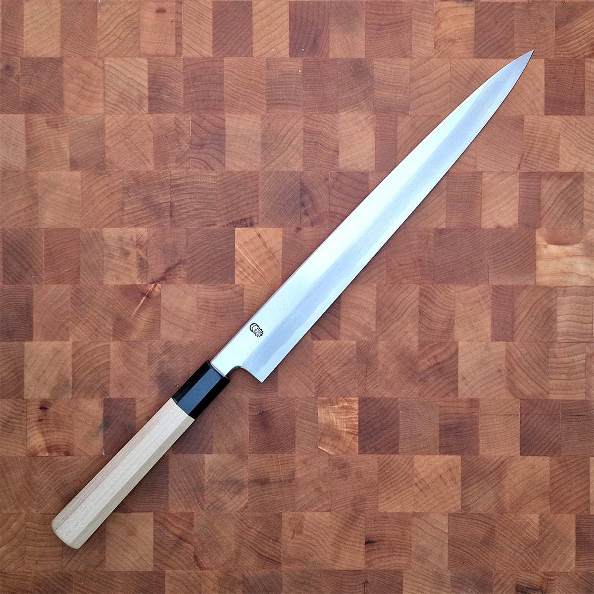 30cm Yanagiba, Shirogami II, inkl Saya - SAKAI KIKUMORI bilde 3
