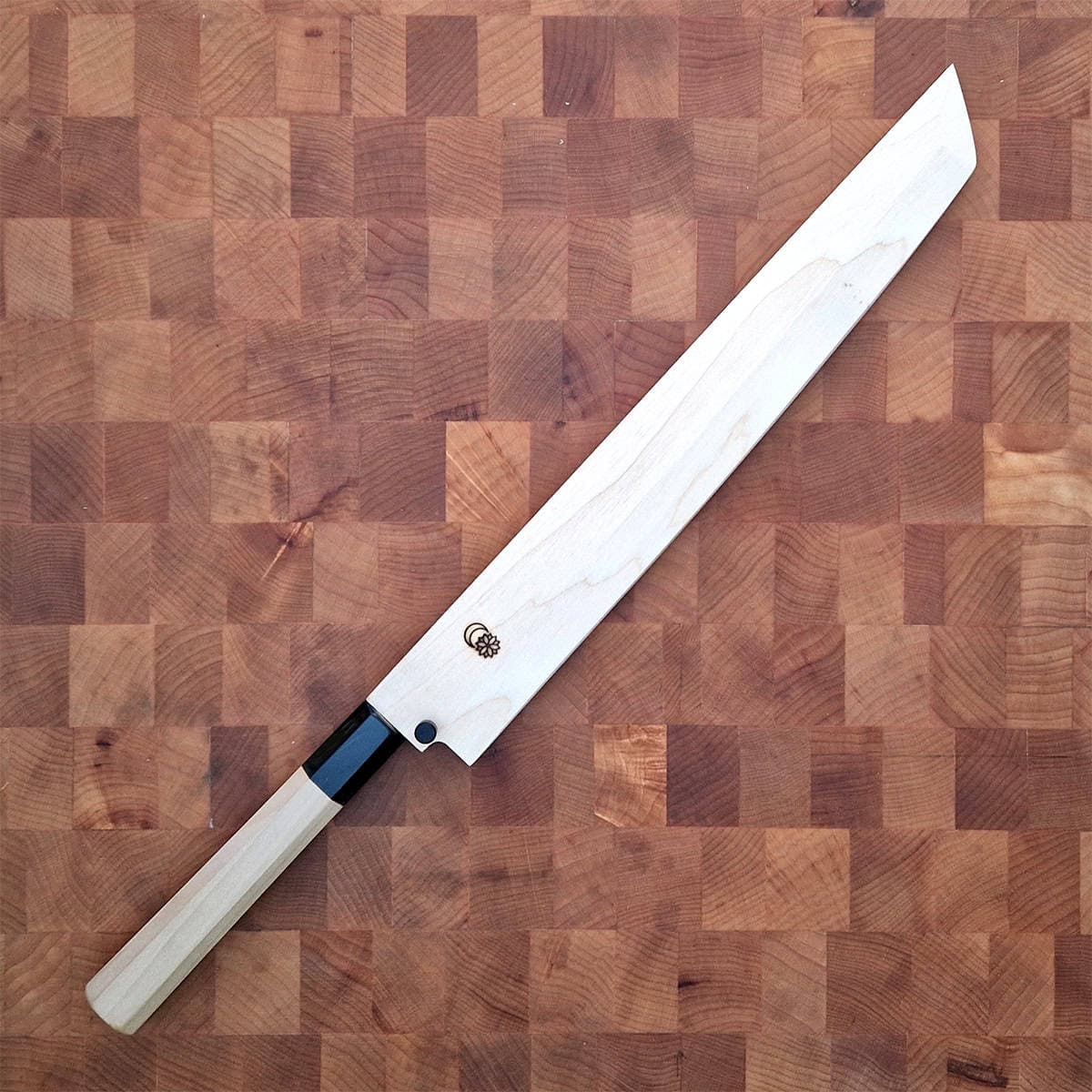 30cm Sakimaru Takohiki, Shirogami II, inkl Saya - SAKAI KIKUMORI bilde 2