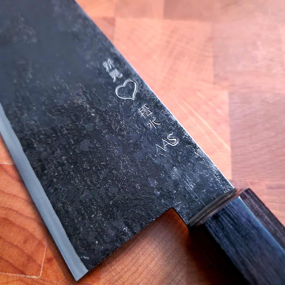 15-18cm Nakiri, Super Aogami, NAS - TAKEDA bilde 3