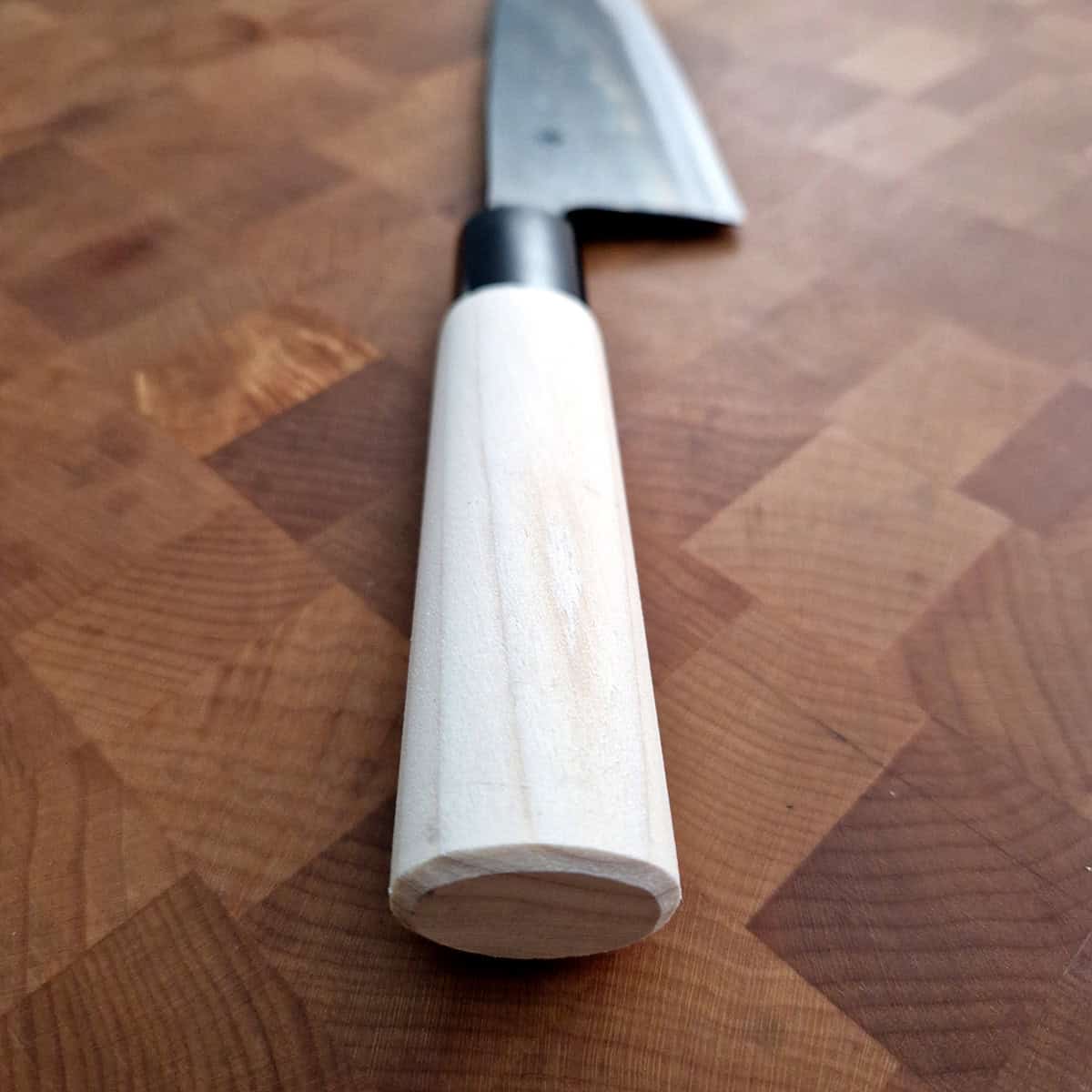 21cm Kokkekniv Shirogami - No Factory bilde 3