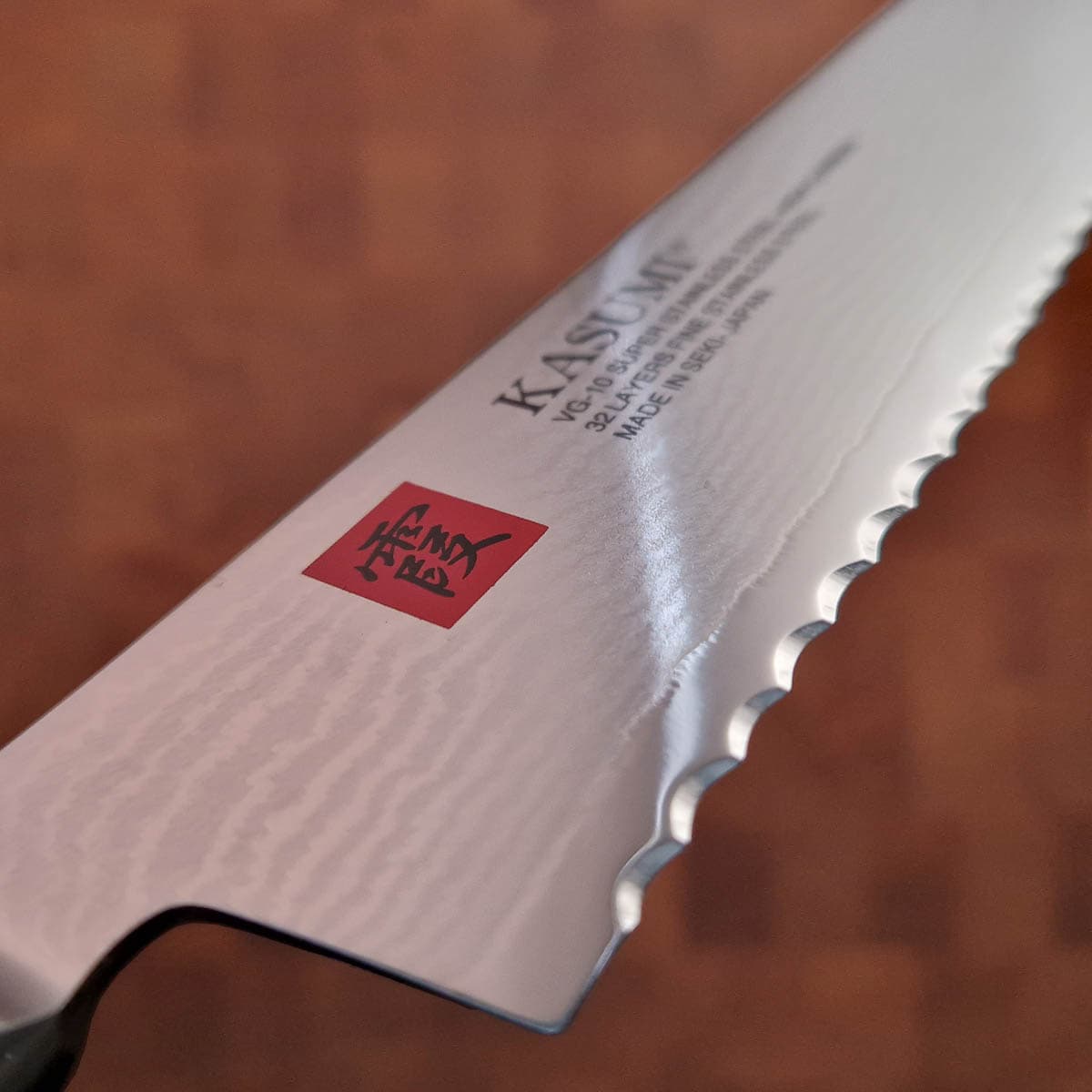 25cm Brødkniv Damask - KASUMI bilde 6