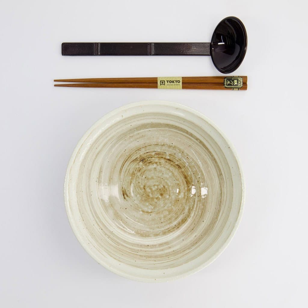 Ramen Skål "Hakeme" i gaveseske, 3 deler - Tokyo design studio bilde 3