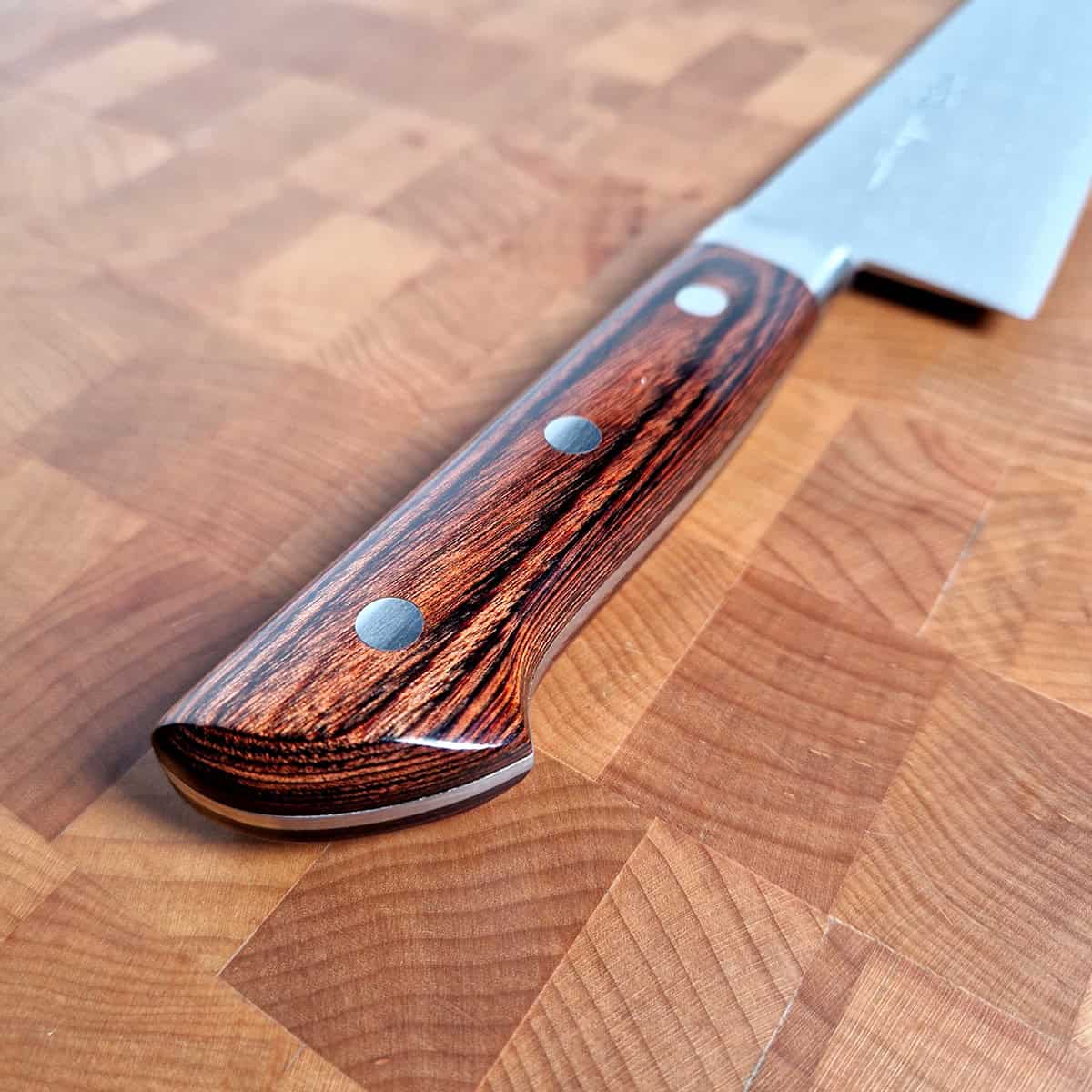 24cm Kokkekniv Damask - Miki Hamono bilde 2