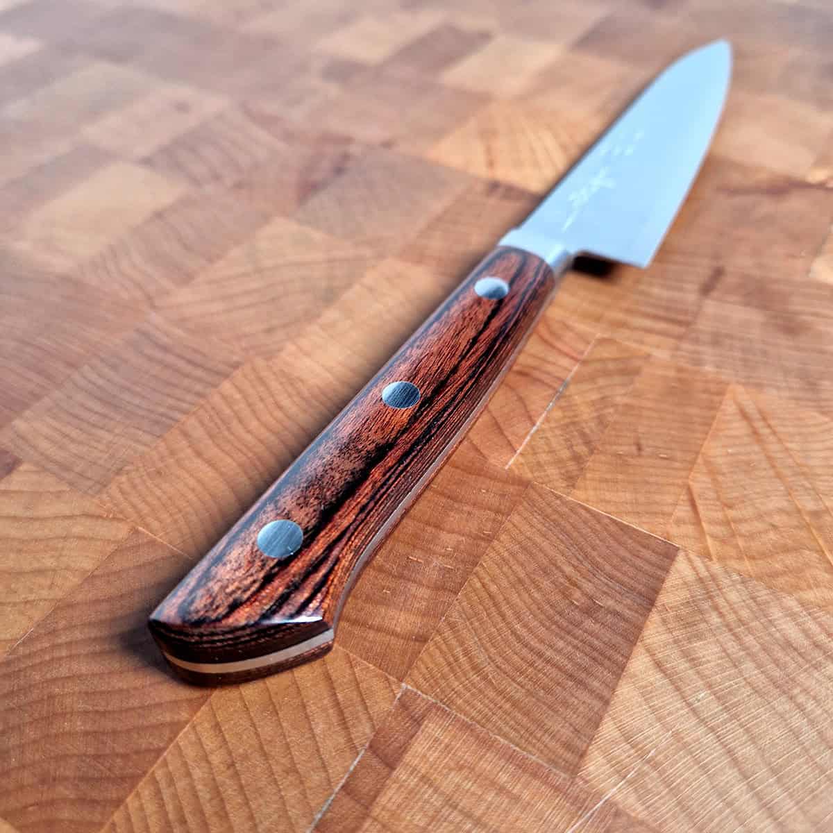 12cm Universalkniv Damask - Miki Hamono bilde 3