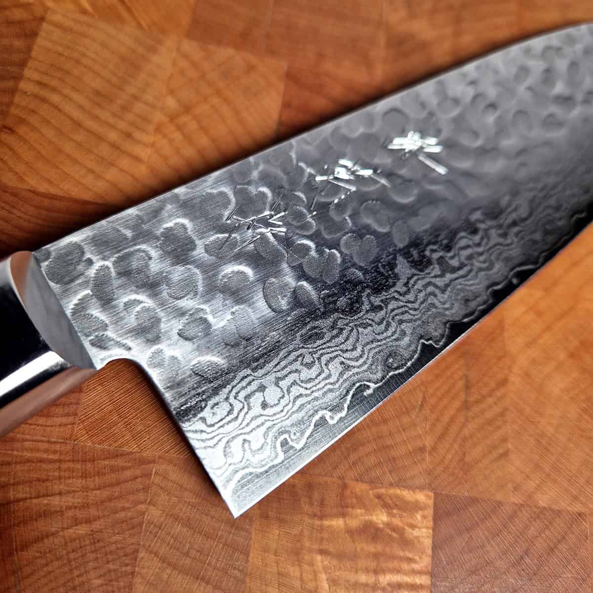 18cm Kokkekniv, VG10 Damask - SAKAI KIKUMORI bilde 4