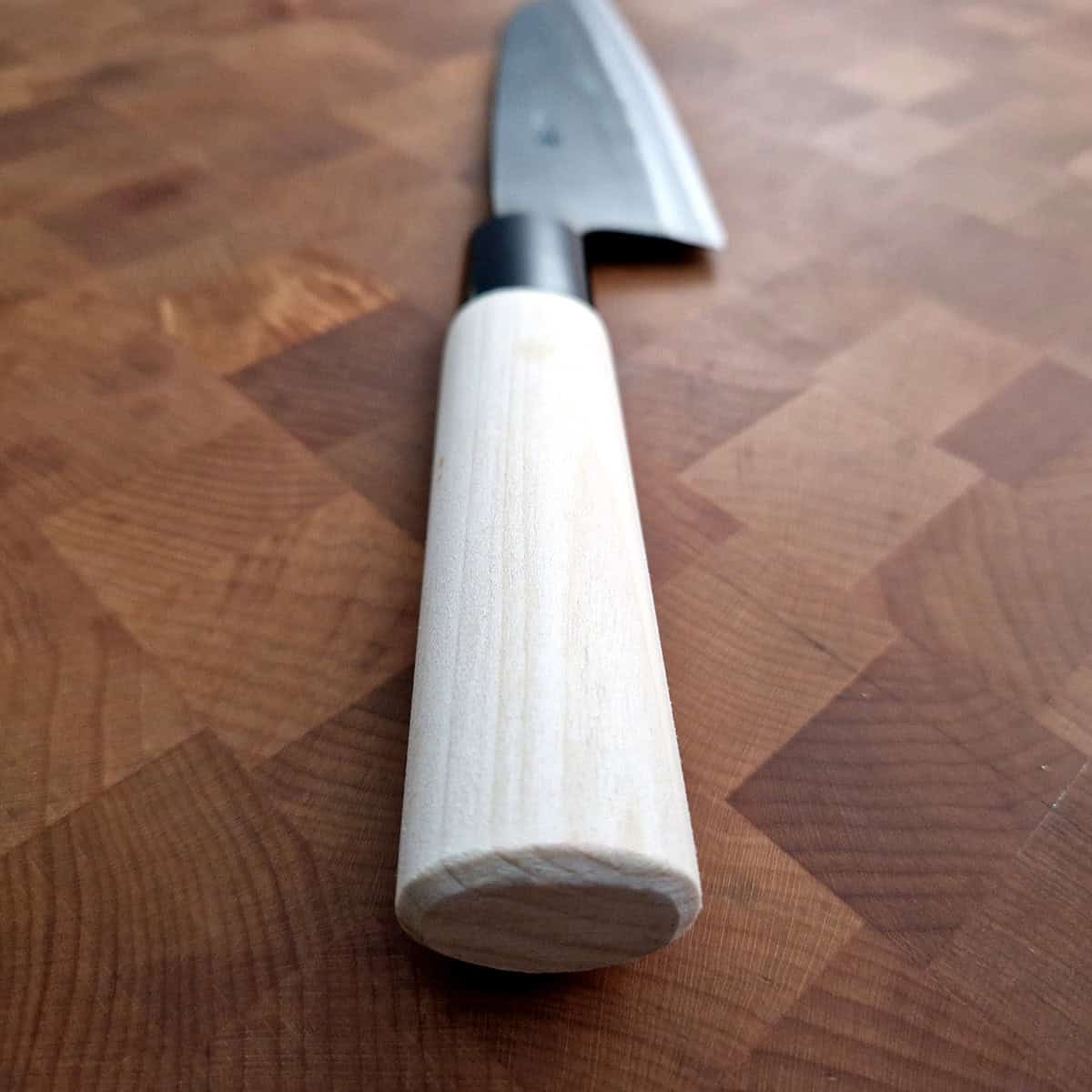 16,5cm Grønnsakskniv (Santoku) Shirogami - No Factory bilde 3