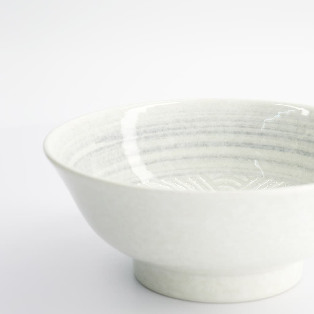Ramen Skål "Masamura Seikaiha White"  - Tokyo design studio bilde 3