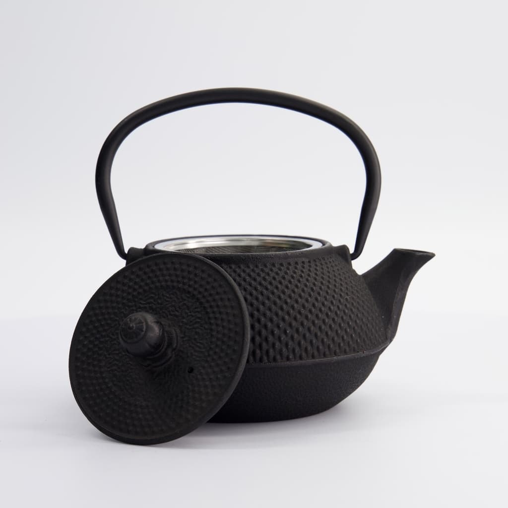 Tekanne 800ml, Støpejern 17.5 x 15 x 10cm, Sort - Tokyo design studio bilde 5