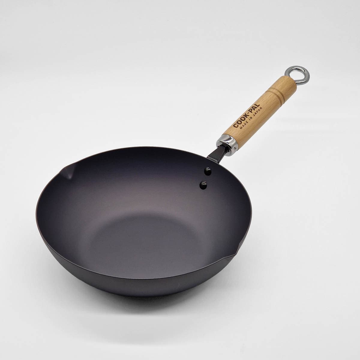Stekepanne japansk, karbonstål (dyp), 24cm - Yoshikawa bilde 3