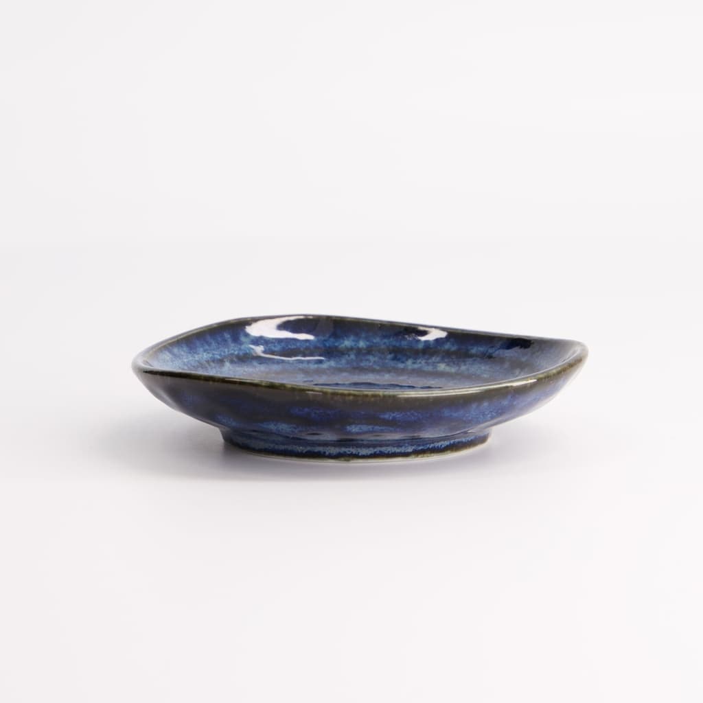 Soyasaus Skål "Cobalt Blue Triangle" - Tokyo design studio bilde 2