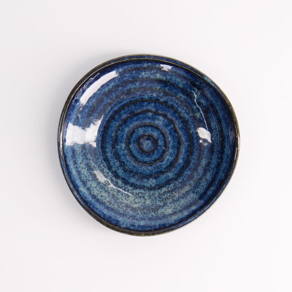 Soyasaus Skål "Cobalt Blue Triangle" - Tokyo design studio bilde 3