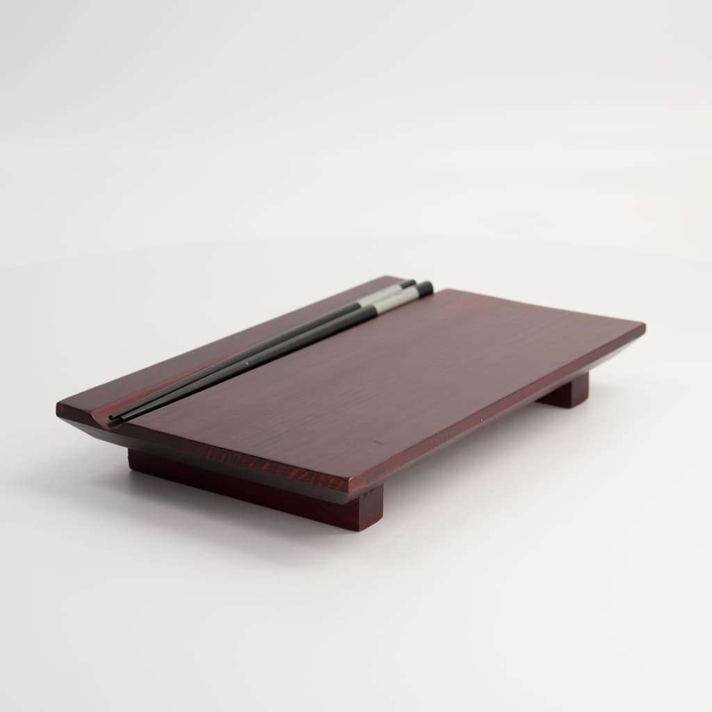 Sushi servingsfat med 1. sett spisepinne 24x18x3cm - Tokyo design studio bilde 5