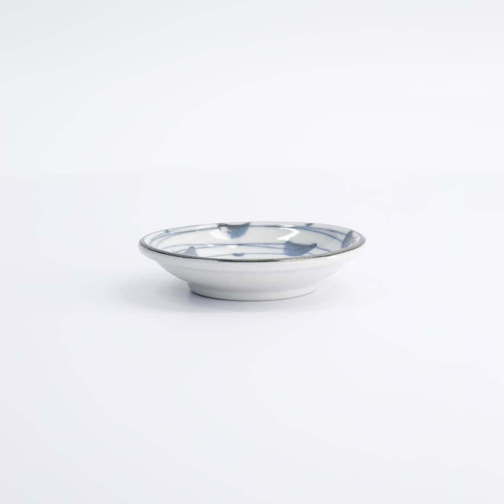 Soyasaus Skål "Seiji Rasen White/Blue" - Tokyo design studio bilde 2