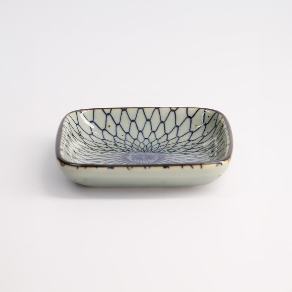 Soyasaus Skål "Mesh Blue" - Tokyo design studio bilde 4