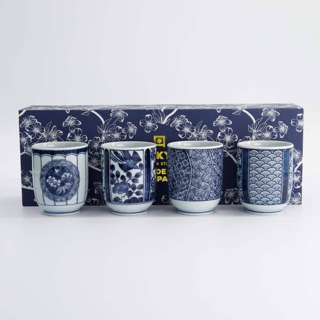 Tekopper (4 stk.) i gaveeske - Tokyo design studio bilde 6