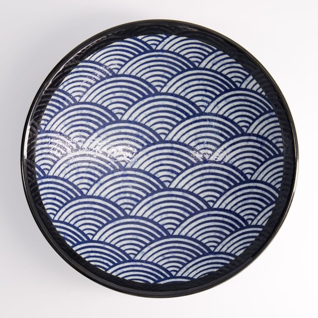 Stor Skål "Aisai Seigaiha" - Tokyo design studio bilde 3