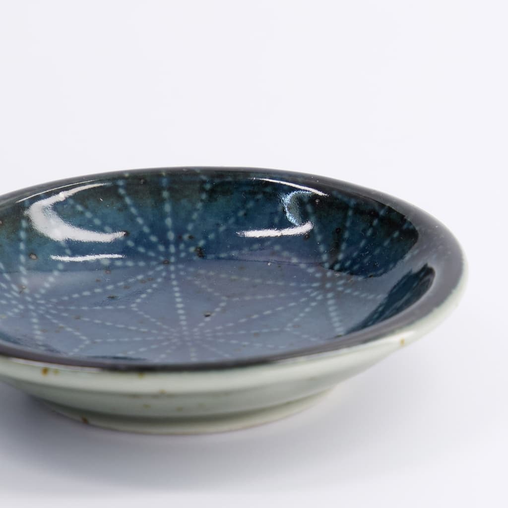 Soyasaus Skål "Kamon Blue" - Tokyo design studio bilde 3