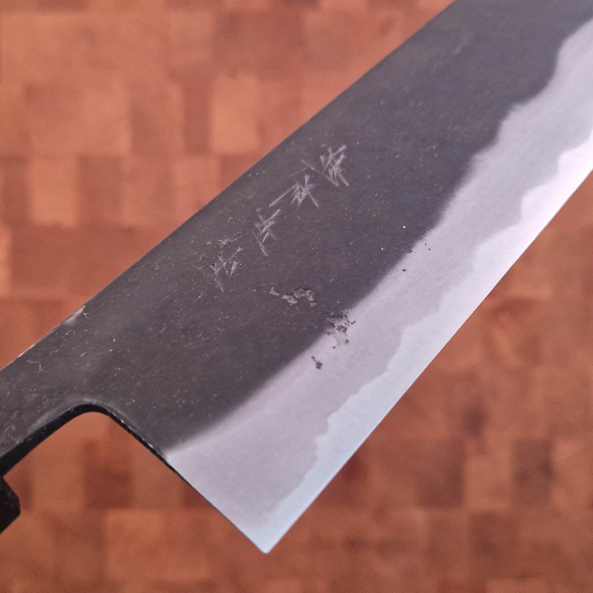 16.5cm Grønnsakskniv (Nakiri), Aogami II - SHIRO KAMO bilde 2