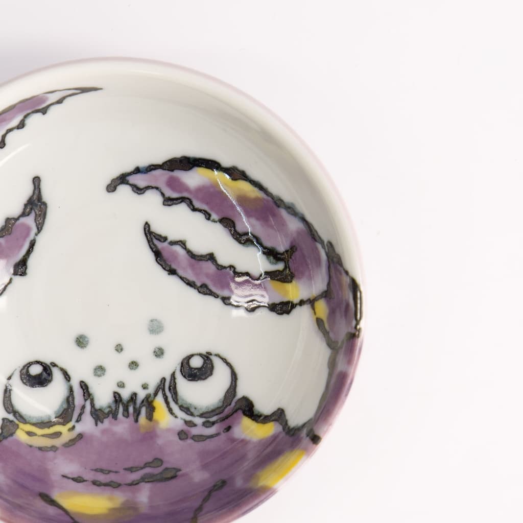 Soyasaus Skål "Purple Crab" - Tokyo design studio bilde 3