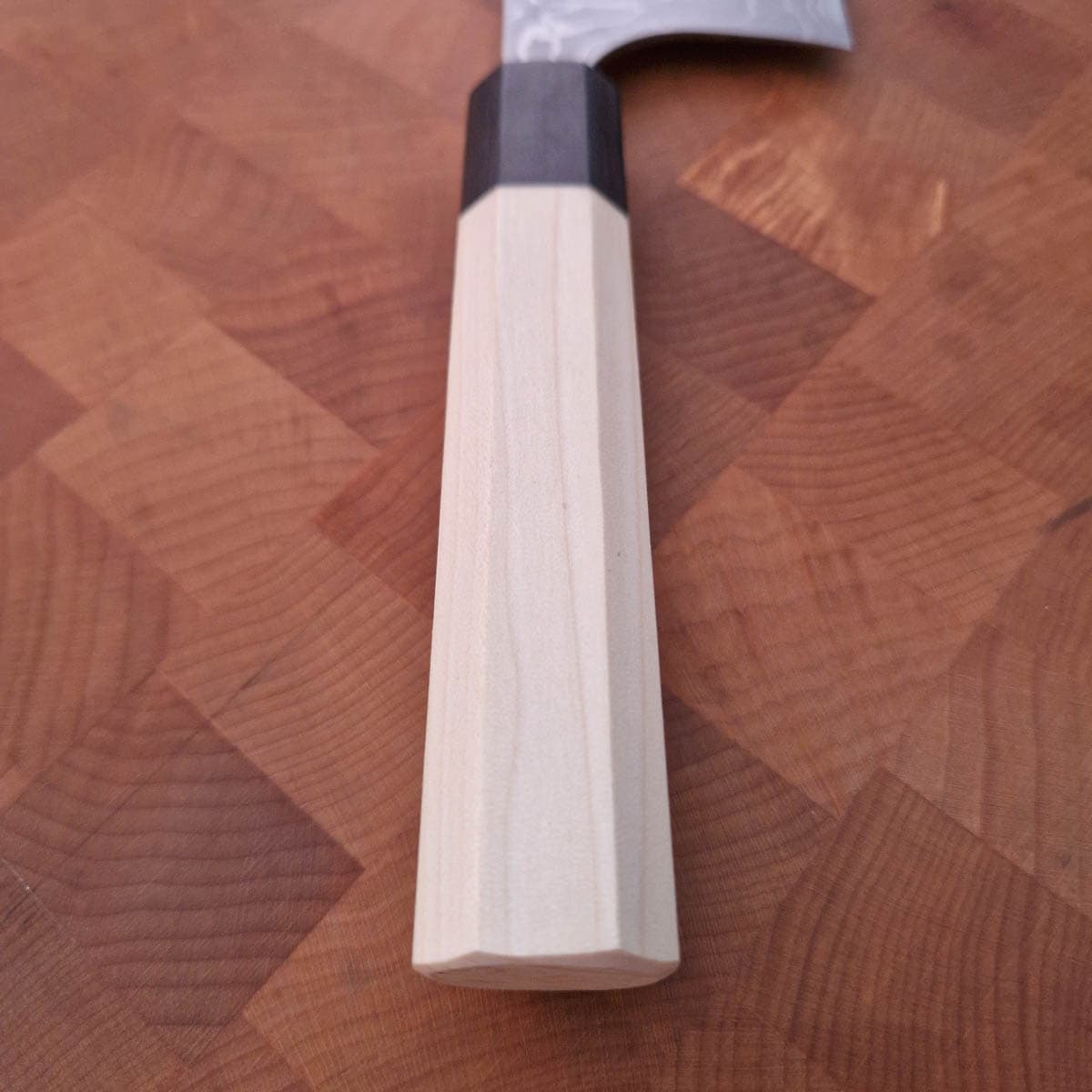 16,5cm Grønsakskniv (Nakiri) Shimo, Shirogami II - YU KUROSAKI (Masakage) bilde 3
