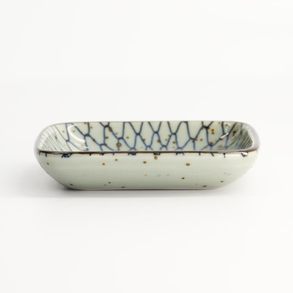 Soyasaus Skål "Mesh Blue" - Tokyo design studio bilde 2