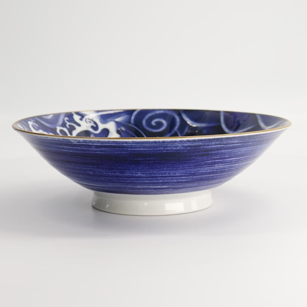 Japonism Carp Skål "Blue Menbachi Bowl" - Tokyo design studio bilde 3